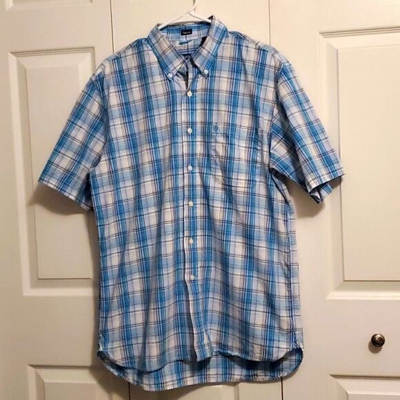 Izod mens saltwater shirt, medium - Picture 1 of 4